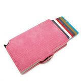 Metal Credit Card Holder Automatic
