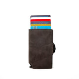 Metal Credit Card Holder Automatic