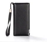 Wallet Male Genuine Leather Men's Brown