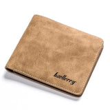 Solid Color Short Wallet