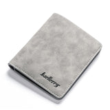 Solid Color Short Wallet
