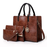 Leather Handbag Luxury Tote Bags Ladies Shoulder Bag