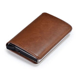 Metal Credit Card Holder Automatic