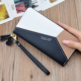 Geometric Women Clutch Pink Wallets