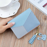 Geometric Women Clutch Pink Wallets