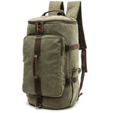 Canvas Large capacity Men Travel Backpack