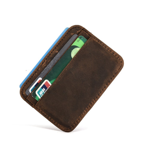 Genuine Leather Men Wallets Small