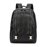 Preppy Style Brown Men Backpack