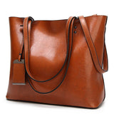 Leather handbag Big Capacity