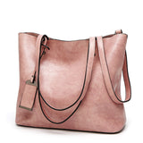 Leather handbag Big Capacity